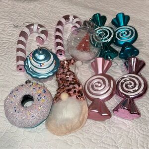 Pastel Christmas Ornaments